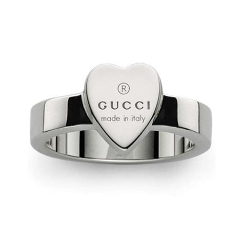 gucci trade mark ring|Gucci heart ring for sale.